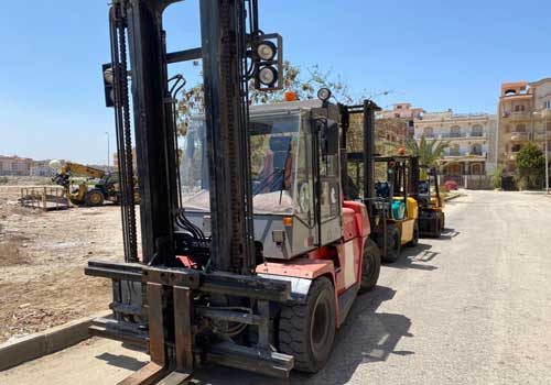 Renting heavy equipment in Egypt