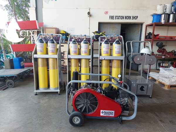 Confined space breathing apparatus